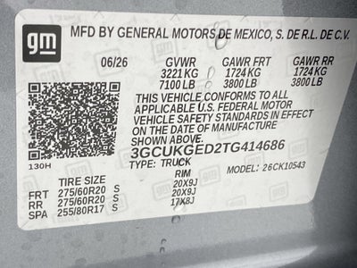 2026 Chevrolet Silverado 1500 LTZ