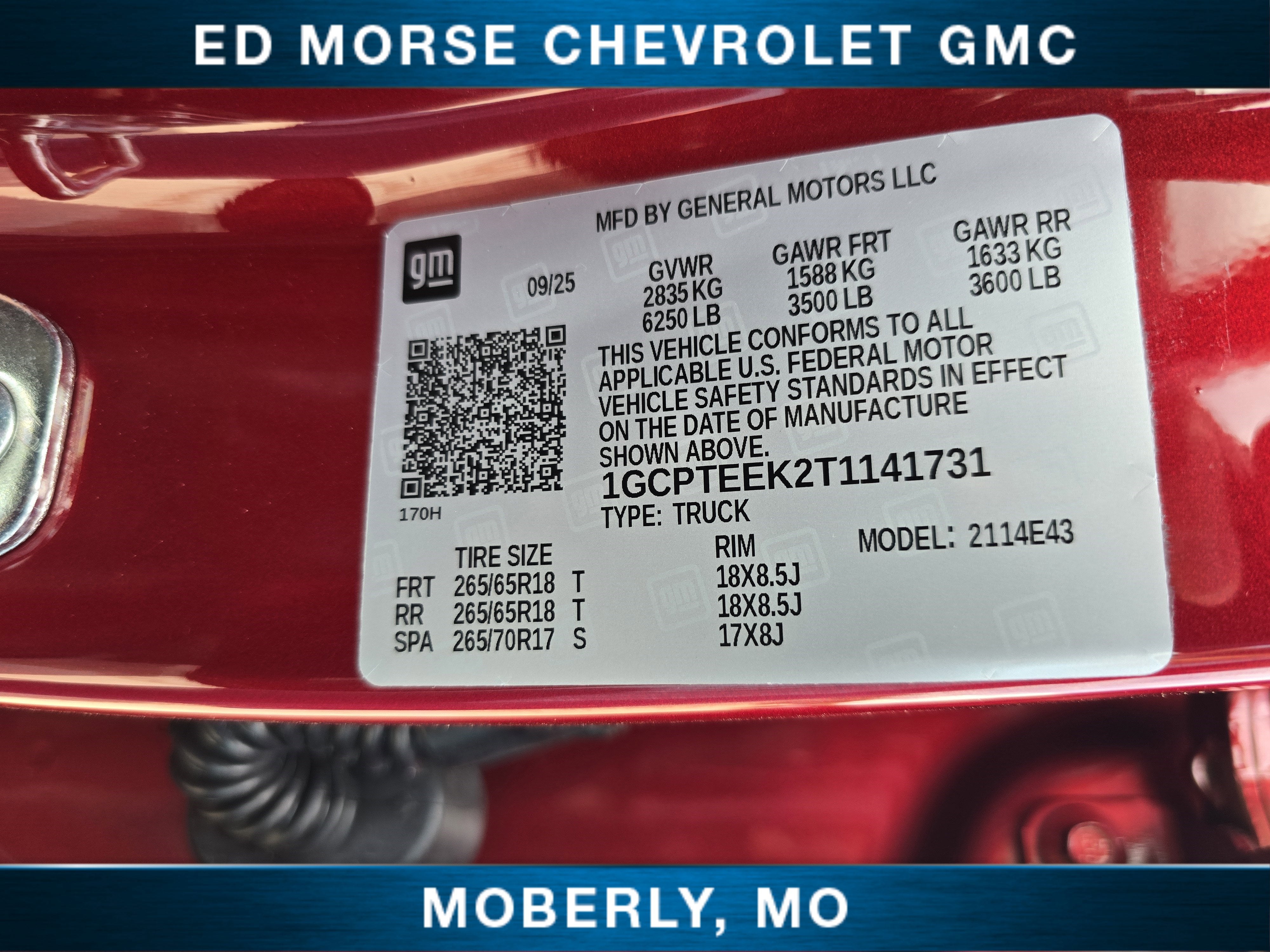 2026 Chevrolet Colorado Trail Boss