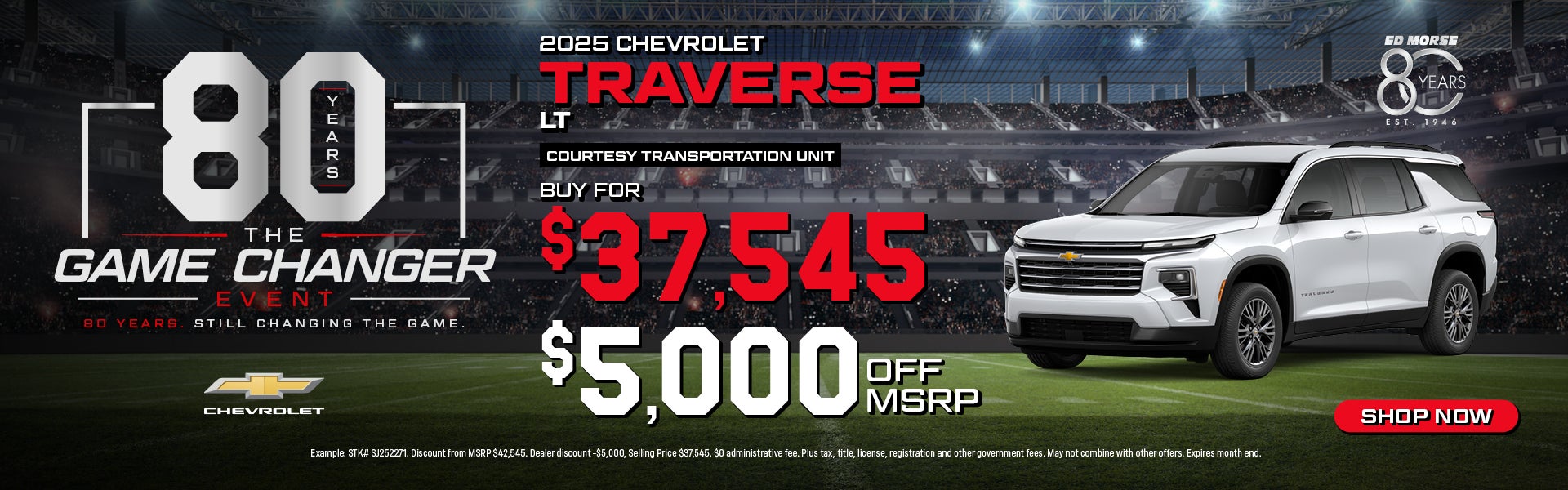 Courtesy 2025 Chevrolet Traverse LT